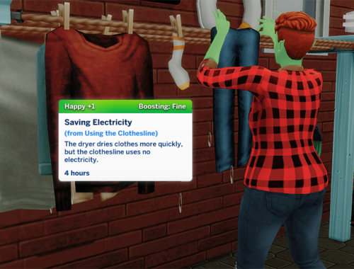 Eco-Friendly Trait (LAUNDRY DAY REQUIRED)