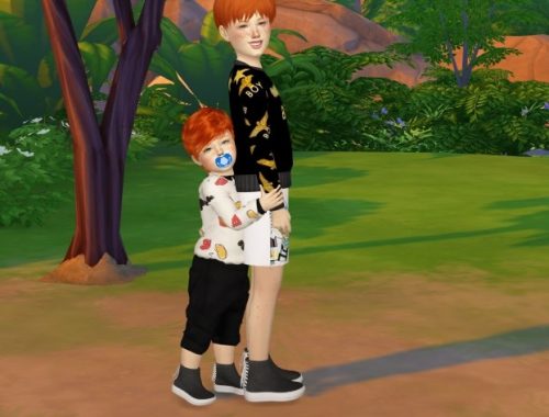 MMSIMS BACK LACE UP SHOES KIDS AND TODDLER VERSION