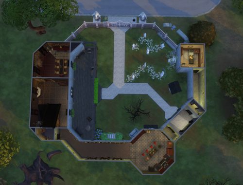 Villa Dhanavian: a vampire mansion for Fledermaus Bend