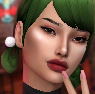 JASPER HAIR + POMPOM ACC at Candy Sims 4