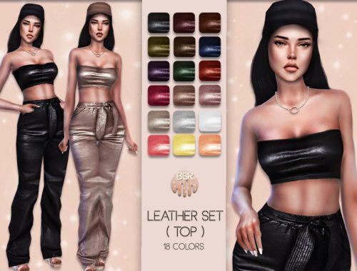 Leather SET (TOP) BD06