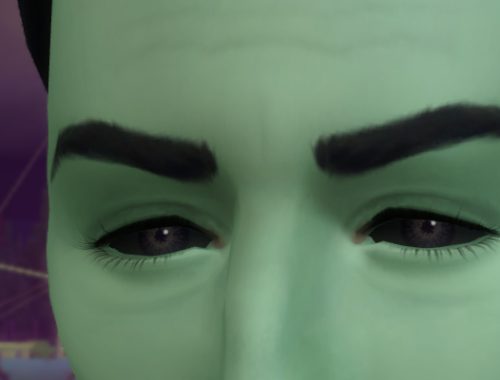 Eye specular remover for aliens and vampires