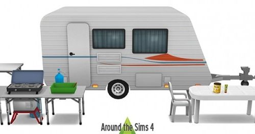 Camping & Caravane at Around the Sims 4