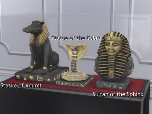 Egyptian Relics from TS3 by TheJim07