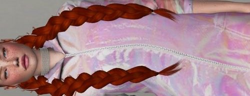 STUN HAIR by Thiago Mitchell at REDHEADSIMS