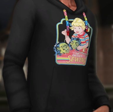 SPOOKIE HOODIE at Candy Sims 4