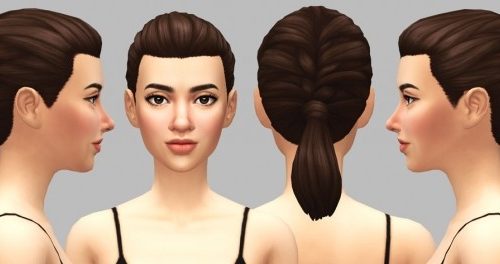 Lillian & Lilli Hairs at Saurus Sims