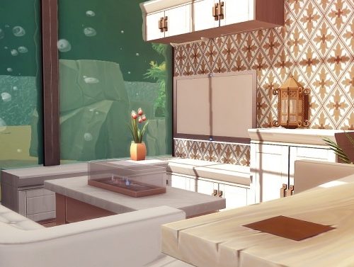 Underwater Tropical House at Akai Sims – kaibellvert