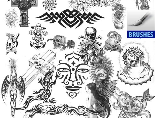 Resources for Creators (Brush for tattoos, Eyes PNG) at Jenni Sims
