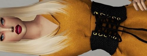 KEWAI CECILE HAIR LONG VERSION at REDHEADSIMS – Coupure Electrique