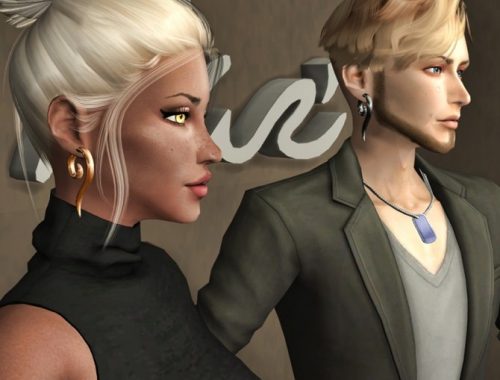 Viking earrings