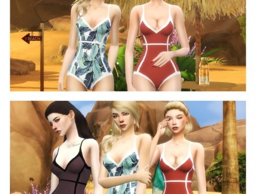Alice swimsuit at Korka-Sims