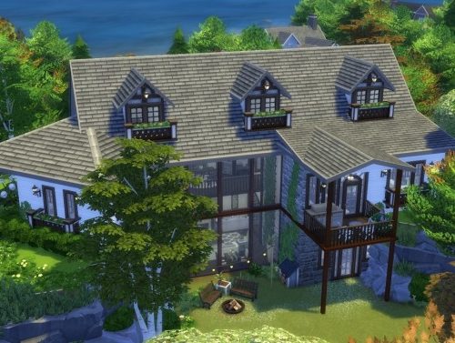 Country Home with a Modern Twist by rayunemoon