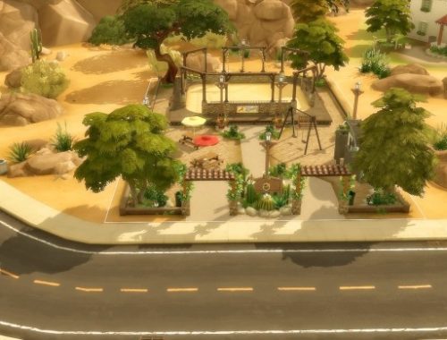 Suburban Park Oasis Springs at Via Sims