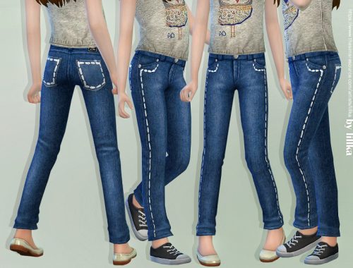 Girls Skinny Fit Jeans