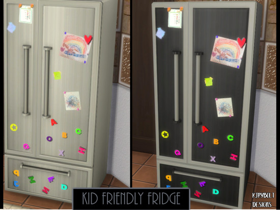 Kid Friendly Refrigerator