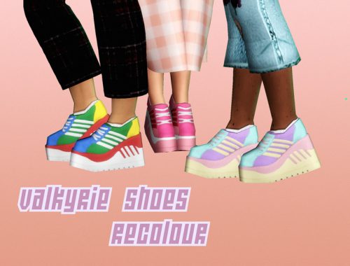 Valkyrie Shoes Recolor - Mesh needed