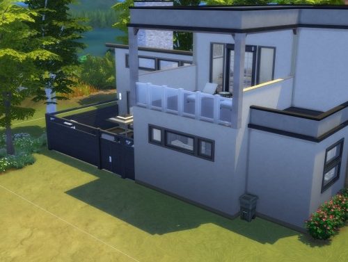 Fab Flat-Top house by Vulpus at Mod The Sims