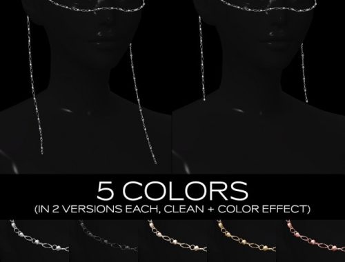 Face chain at Praline Sims