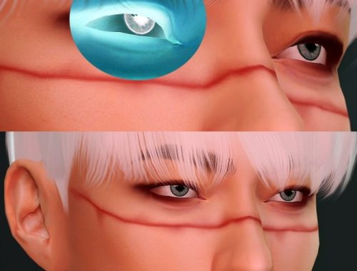 Face chain at Praline Sims