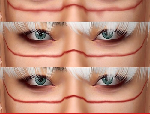 Face chain at Praline Sims