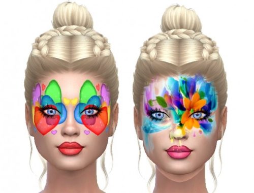 Face paint for fun at Trudie55