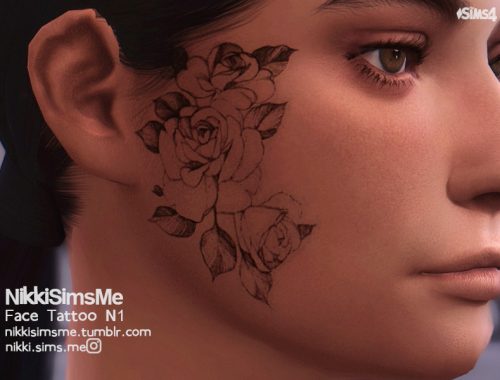 Face Tattoo N1
