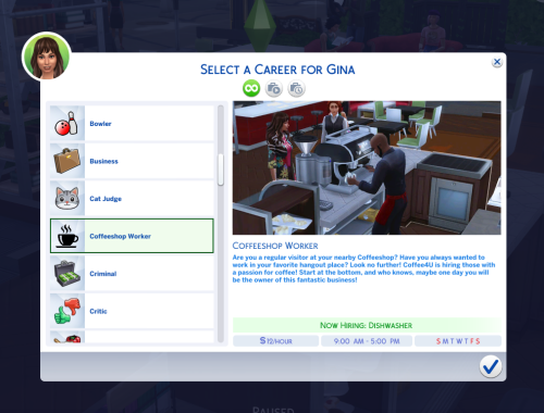 Coffeeshop Worker Career