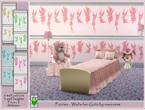 Fairies - Walls for Girls by marcorse