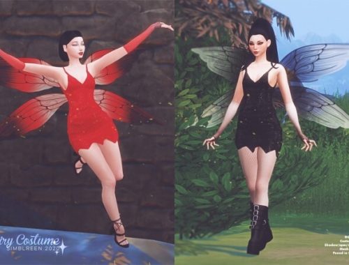 Fairy Costume Simblreen 2020 at SERENITY