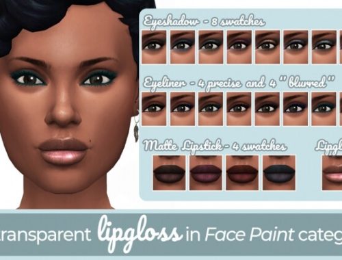Fall Makeup Pack at Frenchie Sim