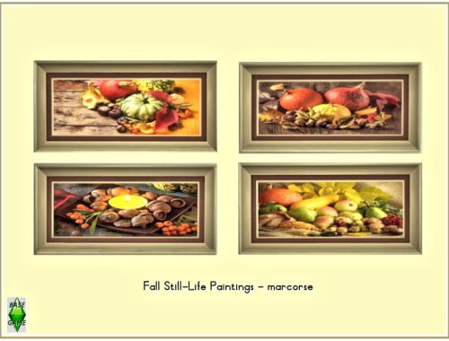 Fall Still-Life Paintings_marcorse