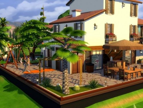 Family house by chipie-cyrano at L’UniverSims