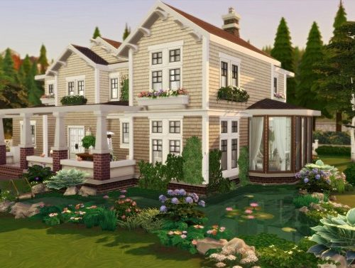 Family life house by Tiphaine Sims at L’UniverSims