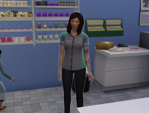 Family Mart Female Uniform - Top