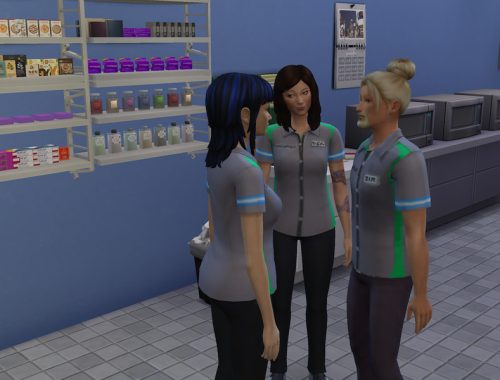 Family Mart Female Uniform - Top