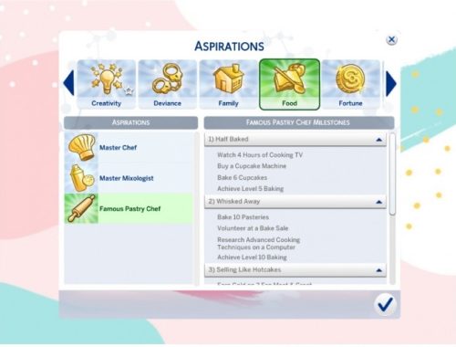 Famous Pastry Chef Aspiration by xbrettface at Mod The Sims
