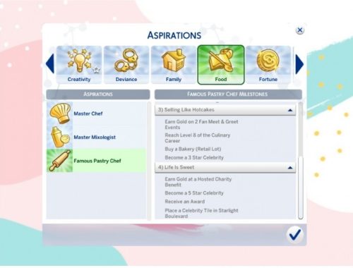 Famous Pastry Chef Aspiration by xbrettface at Mod The Sims