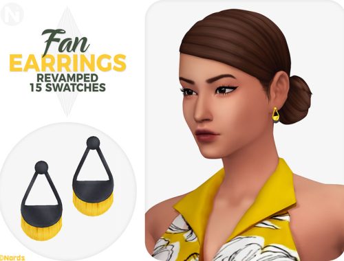 Fan Earrings Revamped
