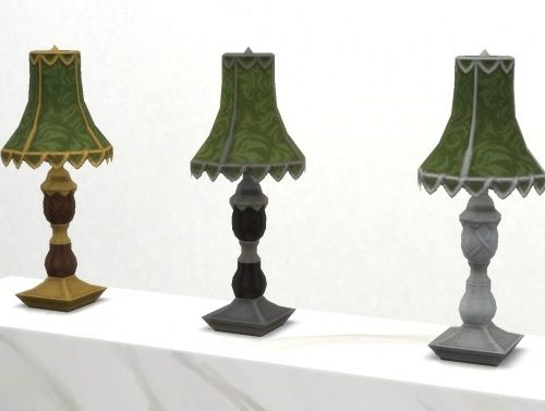 Fancy Antique Lamp by TheJim07 at Mod The Sims