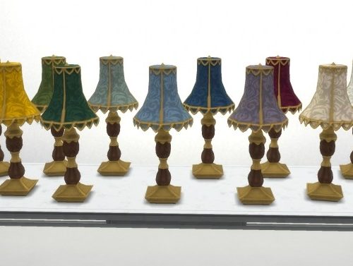 Fancy Antique Lamp by TheJim07 at Mod The Sims