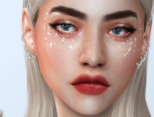 Fancy eyebrow kit at Praline Sims
