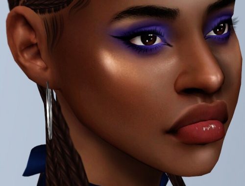 Fancy eyebrow kit at Praline Sims