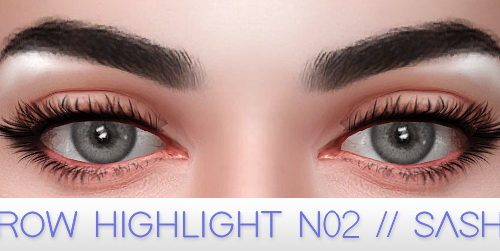Fancy eyebrow kit at Praline Sims