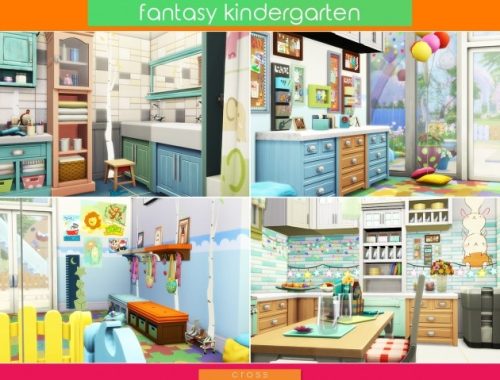 Fantasy Kindergarten by Praline at Cross Design