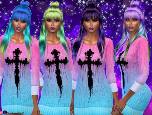 Fantasy Recolor LeahLillith's Dusty Cloud hair-Mesh needed