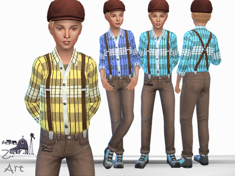 FarmZ. 02 Outfit - The Sims 4 Catalog