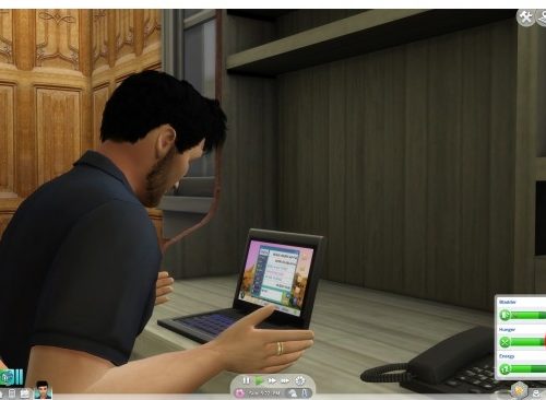 Faster Computer Chat Social Gain by aldavor at Mod The Sims