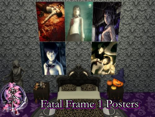 Fatal Frame Posters Set