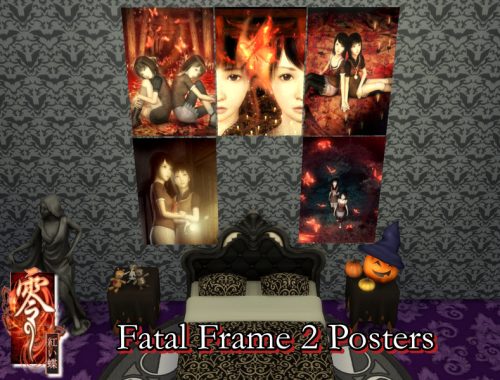 Fatal Frame Posters Set